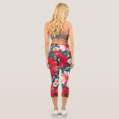 Blume Capri Leggings (Rückseite)