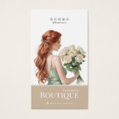 Blume Care Hang Tag Florist Card (Vorderseite)