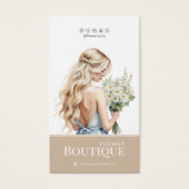 Blume Care Hang Tag Florist Card (Vorderseite)