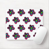 Blume Cartoon Statuette Mousepad (Mit Mouse)