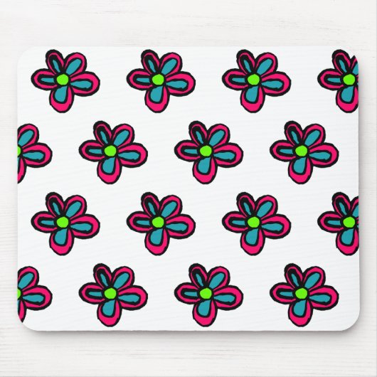 Blume Cartoon Statuette Mousepad (Vorne)
