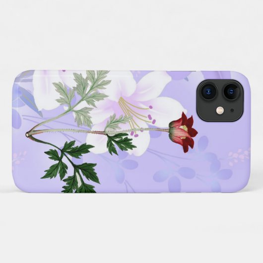 Blume Case-Mate iPhone Hülle (Rückseite (Horizontal))