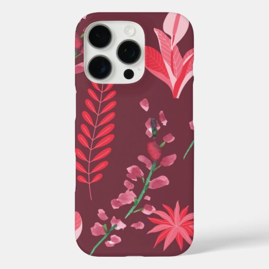 Blume Case-Mate iPhone Hülle (Rückseite)