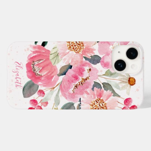 Blume Case-Mate iPhone Hülle (Rückseite (Horizontal))