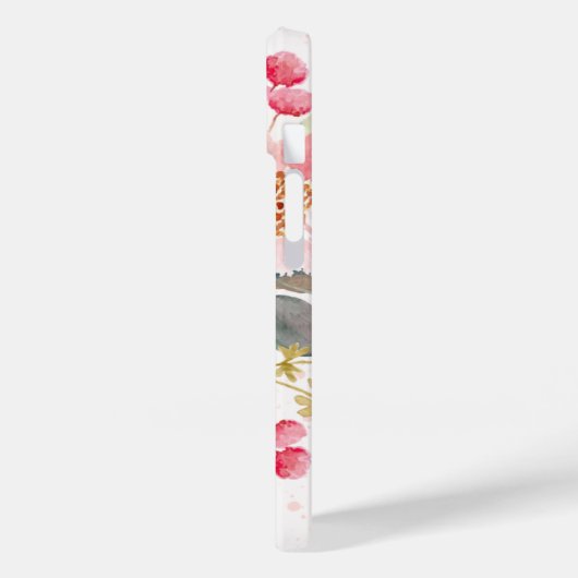 Blume Case-Mate iPhone Hülle (Rückseite / Links)