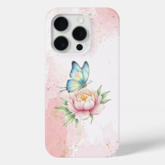 Blume Case-Mate iPhone Hülle (Rückseite)