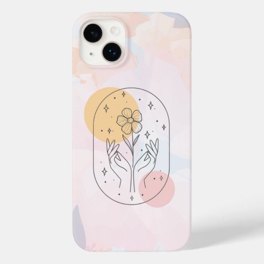 Blume Case-Mate iPhone Hülle (Rückseite)