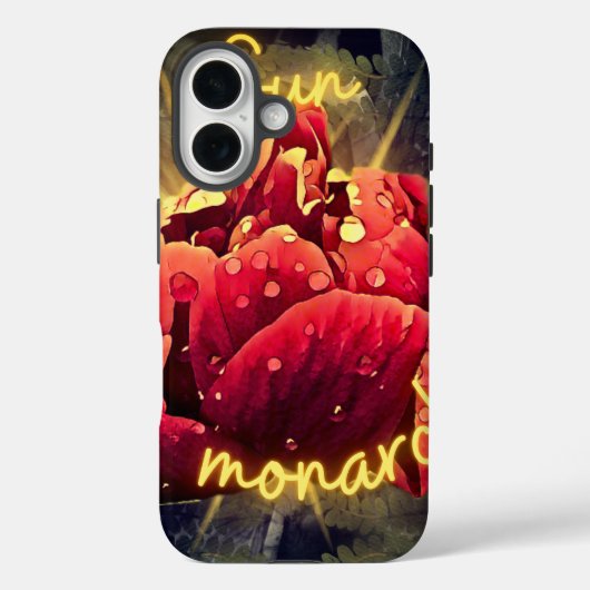 Blume Case-Mate iPhone Hülle (Rückseite)