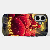 Blume Case-Mate iPhone Hülle (Rückseite (Horizontal))