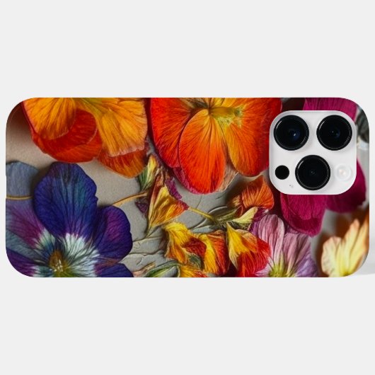 Blume Case-Mate iPhone Hülle (Rückseite (Horizontal))