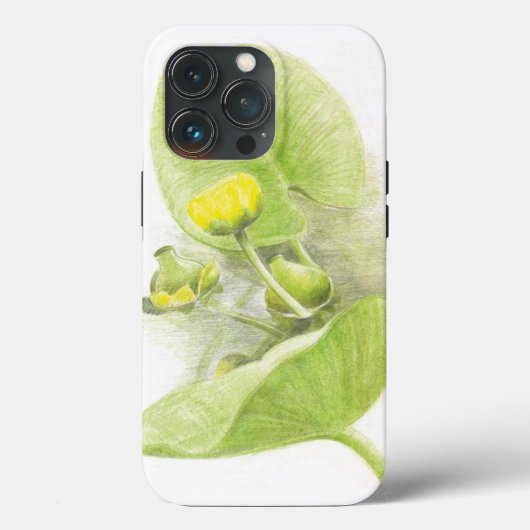 Blume Case-Mate iPhone Hülle (Rückseite)