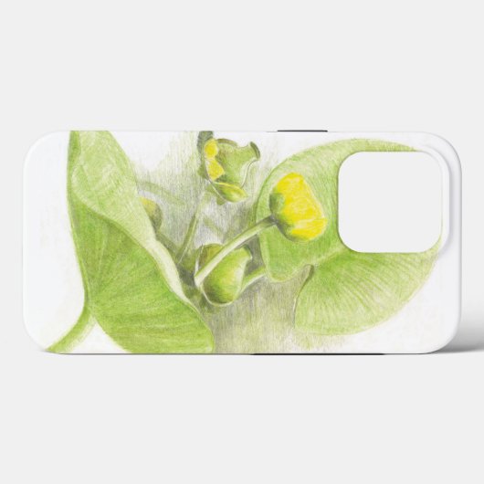 Blume Case-Mate iPhone Hülle (Rückseite (Horizontal))