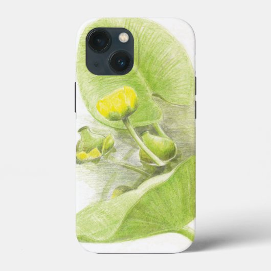 Blume Case-Mate iPhone Hülle (Rückseite)
