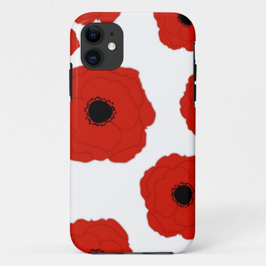 Blume Case-Mate iPhone Hülle (Rückseite)