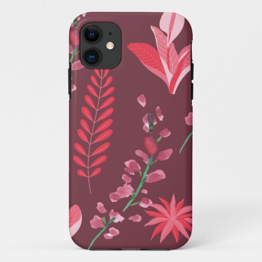 Blume Case-Mate iPhone Hülle (Rückseite)
