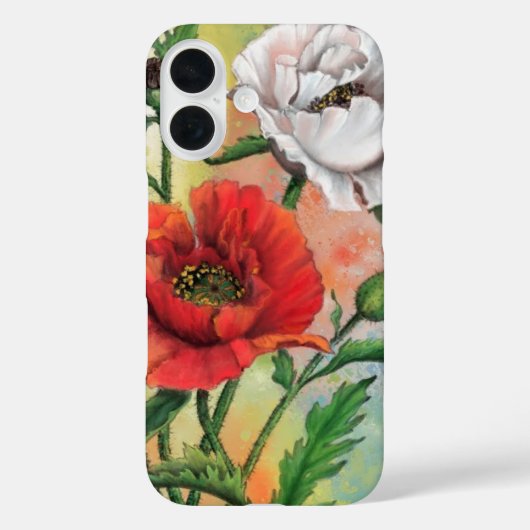 Blume Case-Mate iPhone Hülle (Rückseite)