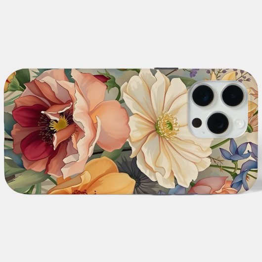 Blume Case-Mate iPhone Hülle (Rückseite (Horizontal))