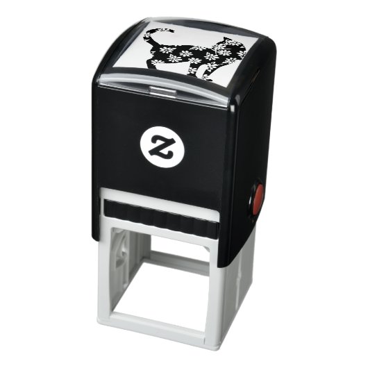 Blume Cat Blue Daisy Cats Permastempel (Produkt)