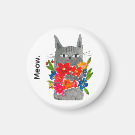 Blume Cat Magnet