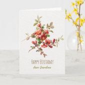 Blume CC0147 Glückwunsch zum Geburtstag Karte (Gelbe Blume)