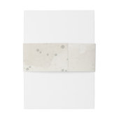 Blume Champagner Einladungsbanderole (Rückseitenbeispiel)