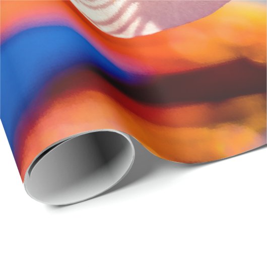 Blume Cherry Sakura Geschenkpapier (Rolleneckpunkt)