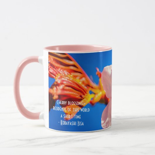 Blume Cherry Sakura Tasse (Links)