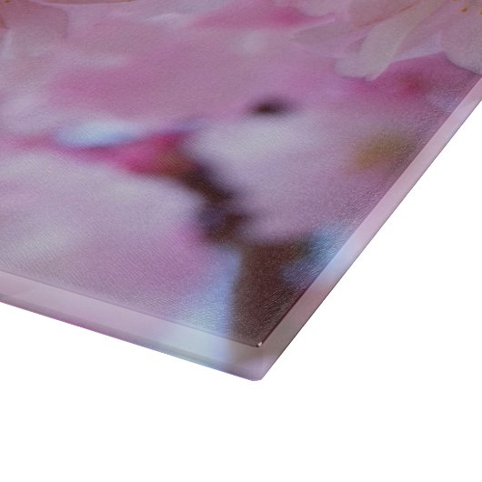 Blume Cherry Tree Schneidebrett (Ecke)