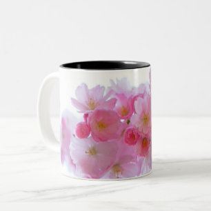 Blume Cherry Tree Zweifarbige Tasse