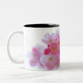 Blume Cherry Tree Zweifarbige Tasse (Links)