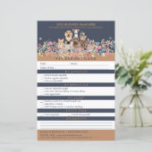 Blume Chic Hunde (Stehend Vorderseite)