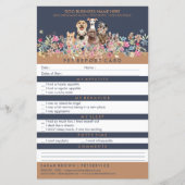 Blume Chic Hunde (Vorderseite)