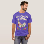 Blume "Chicken Whisperer" T-Shirt (Vorne ganz)