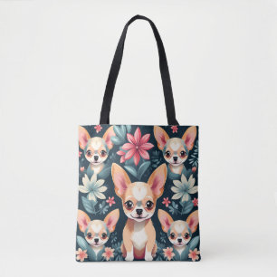 Blume Chihuahua Pet Tasche