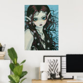 Blume Child Big Eye Fairy Poster (Heimbüro)