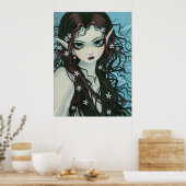 Blume Child Big Eye Fairy Poster (Küche)