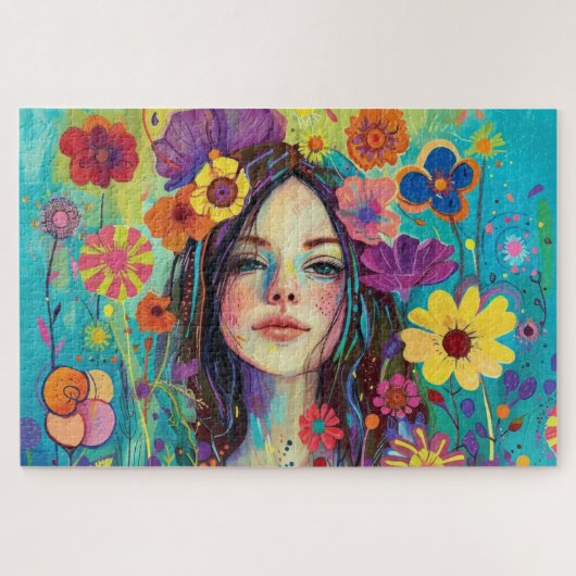 Blume Child Jigsaw Puzzle (Horizontal)