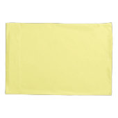 Blume Child Yellow Hippie Girl Kissenbezug (Rückseite)