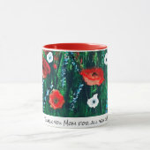 Blume Coffee Cup für ihr akryllisches Malgeschenk Tasse (Zentrum)