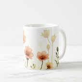 Blume Coffee Tasse (VorderseiteRechts)