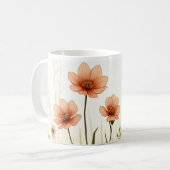 Blume Coffee Tasse (Vorderseite Links)