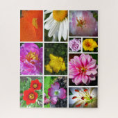 Blume Collage Jigsaw Puzzle (Vertikal)