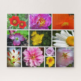 Blume Collage Jigsaw Puzzle