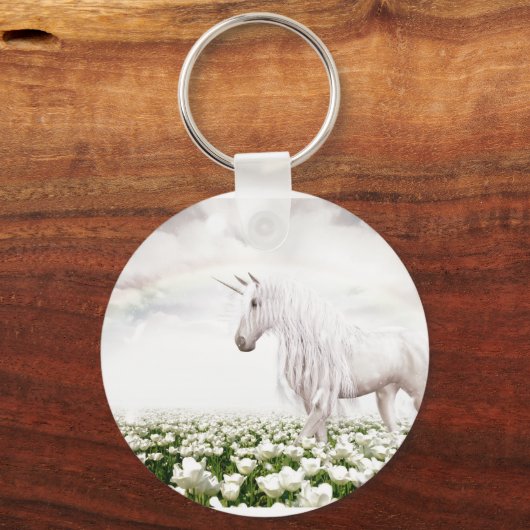 Blume Compact Mirror Schlüsselanhänger (Vorderseite)