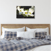 Blume Cornus florida Leinwanddruck (Insitu (Schlafzimmer))