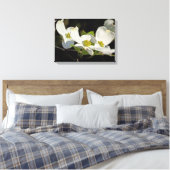 Blume Cornus florida Leinwanddruck (Insitu (Schlafzimmer))