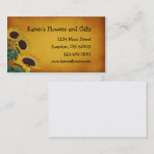 Blume Craft Gift Shop Visitenkarte (Vorne/Hinten)