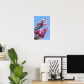 Blume Crepe myrtle Poster (Heimbüro)