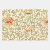 Blume Crocus Spring Botanische Blumenpracht Geschenkpapier Set (Vorderseite 3)