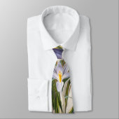 Blume Crocus Spring Botanische Blumenpracht Krawatte (Gebunden)